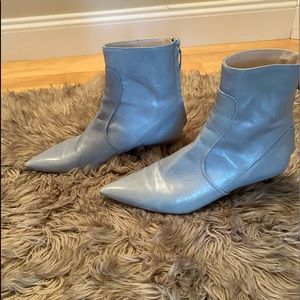 Zara basic collection heel boots size 38